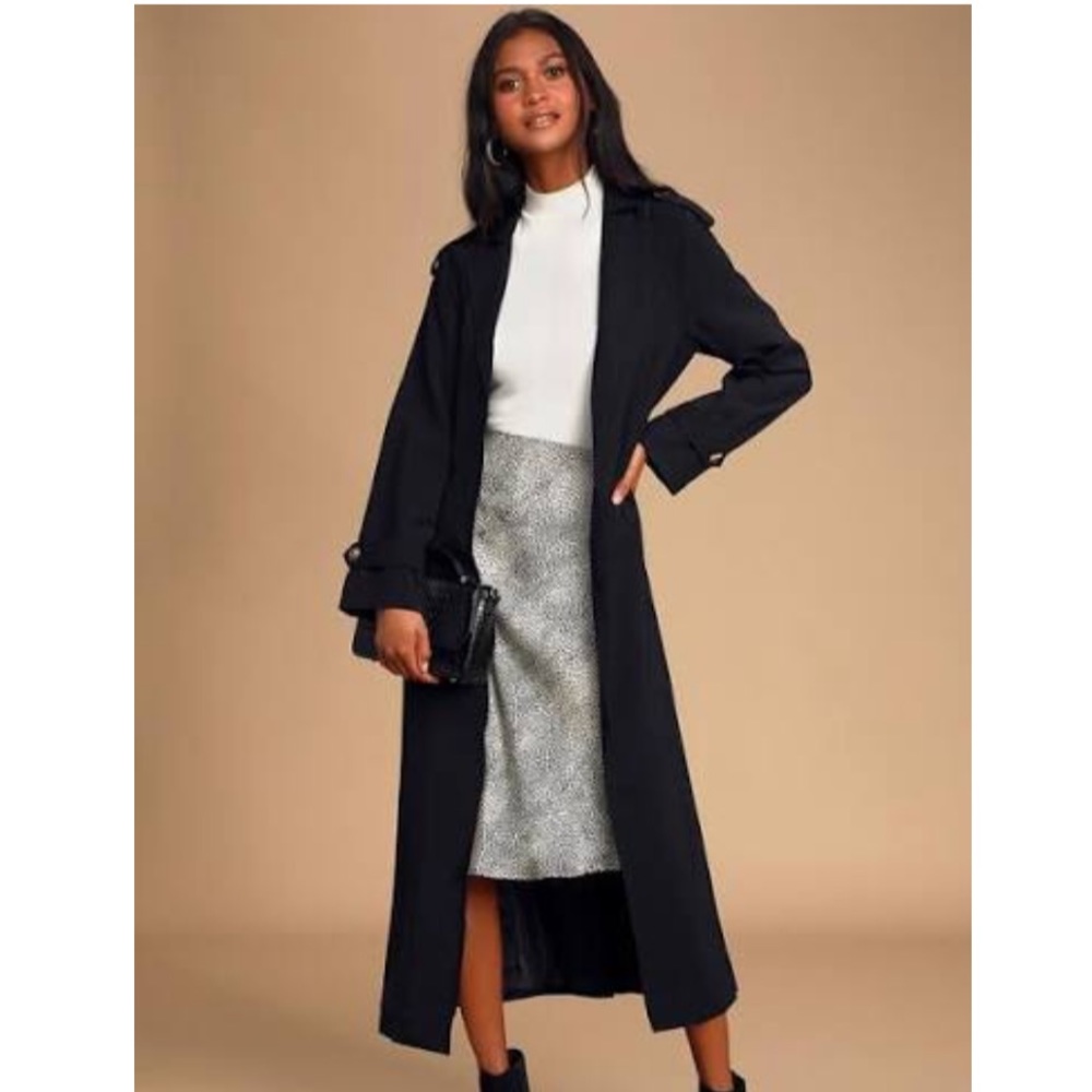 Cooper St Black Trench Coat